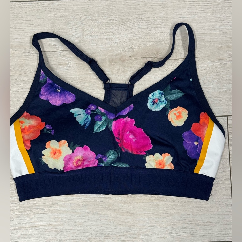 Pink Sports Bra